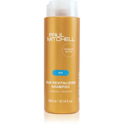 Paul Mitchell Sun Revitalizing Shampoo sampon hidratant pentru parul deteriorat de efectele solare , clor si sare 300 ml