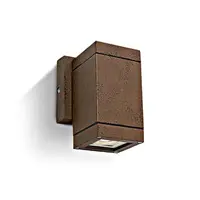 Cube 1-WL, 35W, MR16, GU10, 100-240V, IP54, rust brown