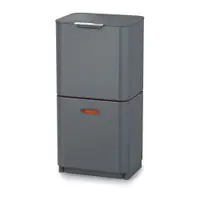 Coș pentru sortarea deșeurilor Joseph Joseph Totem Max, 60 l, gri închis