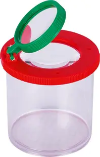 Cutie din plastic pentru insecte cu lupa Goki