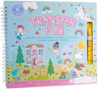 Carte cu scene Floss and Rock Transfer Fun - Curcubeu