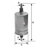 Filtru combustibil SOFIMA S 1510 B
