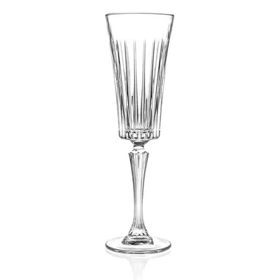 Set 6 pahare pentru vin spumant RCR Cristalleria Italiana Edvige, 210 ml