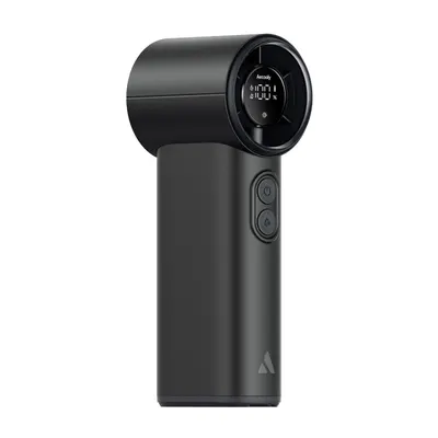 Aecooly Cold Air Ventilator portabil 12.000 RPM, 5 viteze, 4500 mAh, negru
