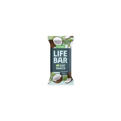 Baton de ovaz cu cocos, bio, 40g, Lifebar