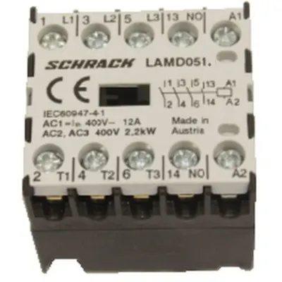 Microcontactor 3ND+1ND, 2,2kW, 5A, 24VAC