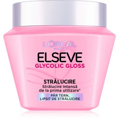 L’Oréal Paris Elseve Glycolic Gloss Masca de par pentru o stralucire puternica 300 ml