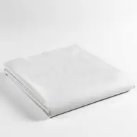 Cearceaf alb din bumbac 180x290 cm Lina – douceur d'intérieur