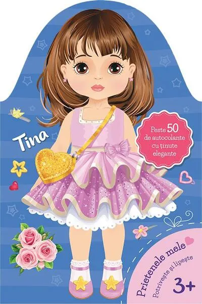 Prietenele mele. Privește și lipește. Tina - Hardcover - ***