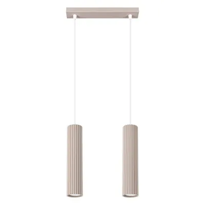 Lustră taupe din metal Gleam – Sollux