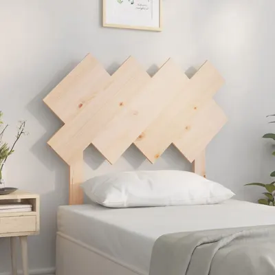 vidaXL Tăblie de pat, 92x3x81 cm, lemn masiv de pin