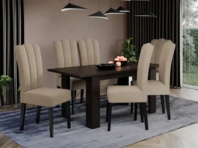 Set Masa Venetia extensibila + 6 Scaune Wog Moric 2