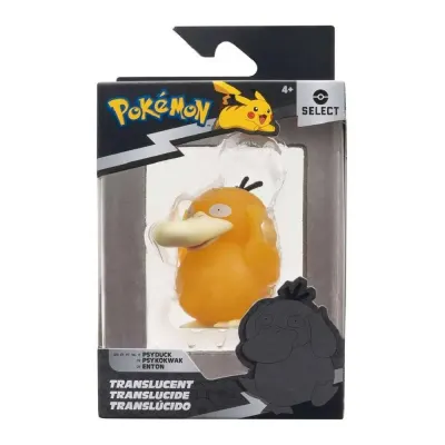 Figurina Pokemon, Select Translucent, Psiduck, 7 cm