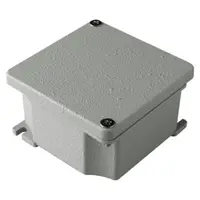 Doza de aluminiu - PAINTED - METALLIC GREY - 91X91X54 - IP66