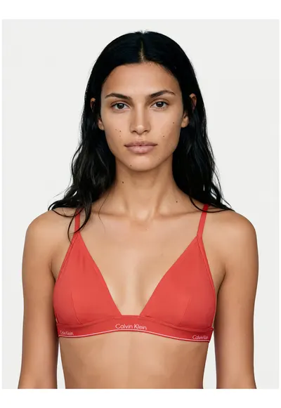 Sutien de baie cu cupe triunghiulare