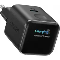 Incarcator Retea Anker Nano Display, 45W, 3A, 1 x USB-C, Negru A121DG11