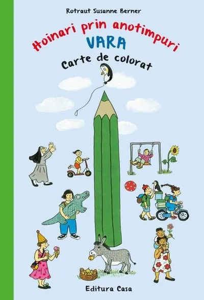 Carte de colorat. Hoinari prin anotimpuri. Vara - Paperback - Susanne Rotraut Berner