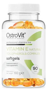 Vitamin E Natural Tocopherols Complex, 90 capsule, OstroVit