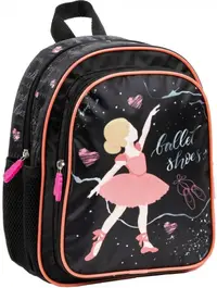 Ghiozdan pentru gradiniță Derform Ballerina 11 - Cu un compartiment
