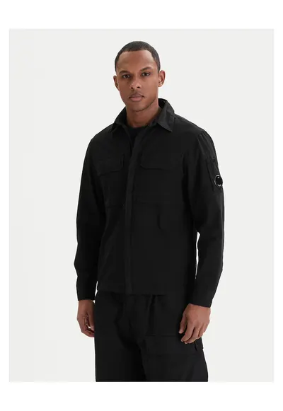 Camasa barbati bumbac negru - Negru