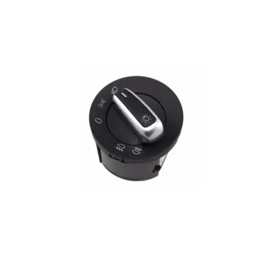Buton comutator pentru Faruri VW Golf 5 Passat B6 Golf 5 6 Jetta cromat cu functie automata Cod:5ND941431B
