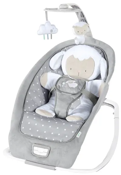 Șezlong pentru bebeluş 2 în 1 Ιngenuity - Cuddle Lamb