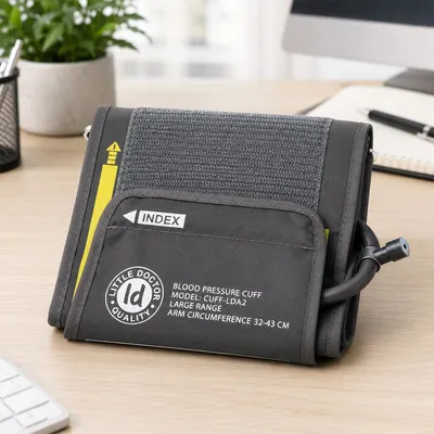 Manseta pentru tensiometru de brat Little Doctor LDA2, marime mare, pentru modelele LD2, LD3A, LD23, LD23A, LD23L, LD30, LD51, LD51A, LD51S, 32-43 cm