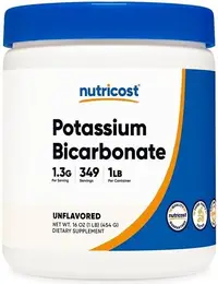 Potassium Bicarbonate, 454 g, Nutricost