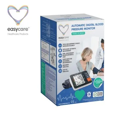 Tensiometru digital automat de brat Easycare PG-800B11, cu baterie reincarcabila incorporata