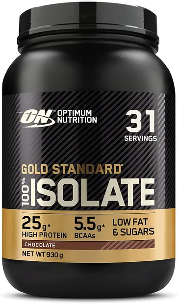 Gold Standard 100% Isolate, ciocolată, 930 g, Optimum Nutrition