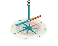 Set de constructie - Mechanics Motion - Magnetic Compass