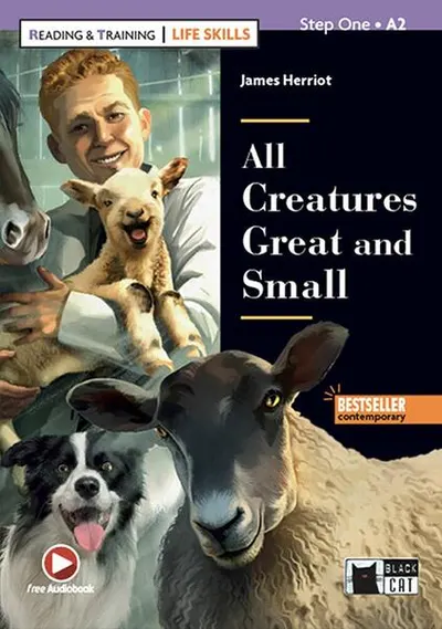 All Creatures Great and Small + Online Audio (Step One A2) - Paperback - James Herriot