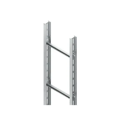 Scara verticala cu cablu versiune grea, realizata din profile I 80 conform DIN 1025 si canale de ancorare model 2986 (profil C), nemontat STIC 86/1006