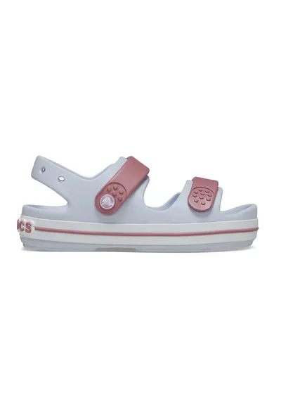 Sandale de cauciuc cu detalii logo Cruiser - Rosu stins/Albastru deschis