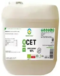 Oțet bio alcoolic, 5 l, Biofood