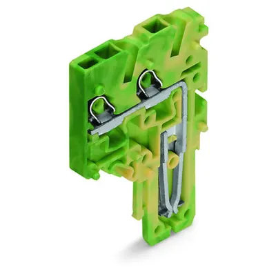 End module for 2-conductor female connector; 1.5 mm²; 1-pole; 1,50 mm²; green-yellow