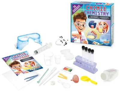 Set Laborator de chimie Buki Sciences - 75 de experimente