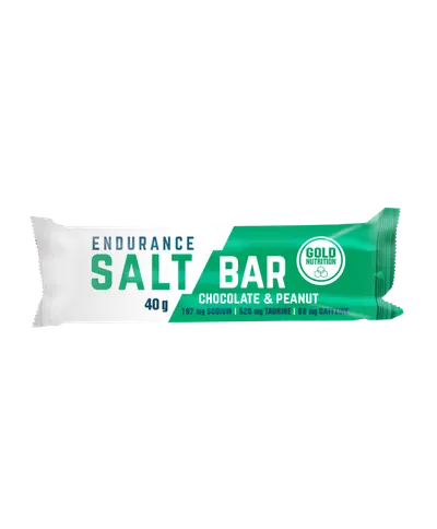 Baton sarat cu ciocolata si alune, 40g, Gold Nutrition
