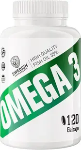 Omega 3, 120 capsule gel, Swedish Supplements