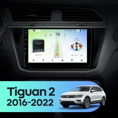 Navigatie Auto Teyes CC4L DTS Volkswagen Tiguan 2 2016-2023 6+64GB 10.2" QLED Qualcomm 2Ghz, Android 4G Bluetooth 5.1 DSP