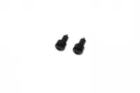 Set 2 capeti ghidon, WM, culoare negru