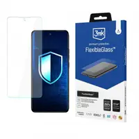Folie de protectie Ecran 3MK FlexibleGlass pentru Samsung Galaxy A25 A256, Sticla Flexibila, Full Glue