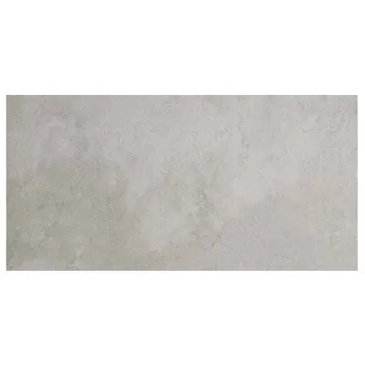Gresie exterior / interior antiderapanta Augustine (Bologna) White 59 5 x 119 cm mata portelanata rectificata aspect ciment