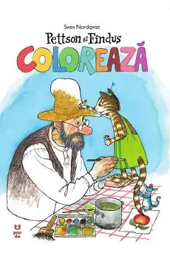 Pettson si Findus coloreaza