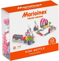 Mini constructor de vafe pentru copii Marioinex - 140 piese