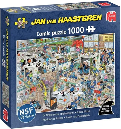 Puzzle Jumbo de 1000 piese - Fabrica de distracții