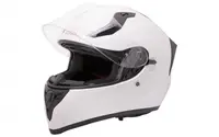Casca moto integrala, cu ochelari, Origine Strada Solid, culoare alb, marime S 55-56cm