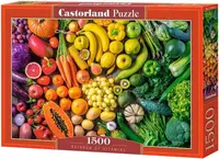 Puzzle Castorland din 1500 de piese - Curcubeu de vitamine