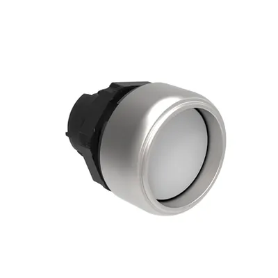 Push buton , diametru Ø22MM PLATINUM SERIES, SHROUDED, WHITE