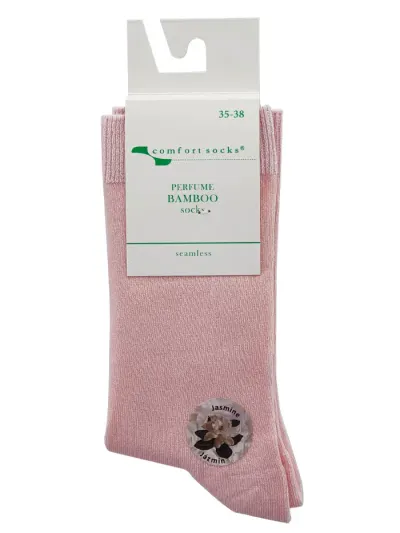 Comfort Sosete bambus parfumate(Jasmine) pentru femei 35-38